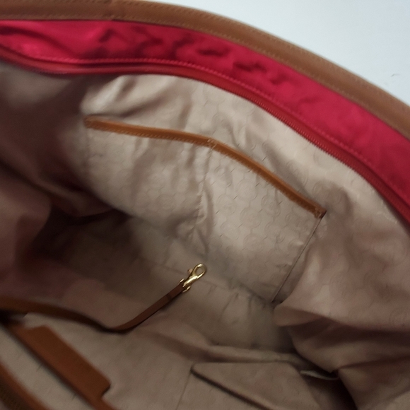 Michael Kors Women's Red Tote Bag - Picture 13 of 13
